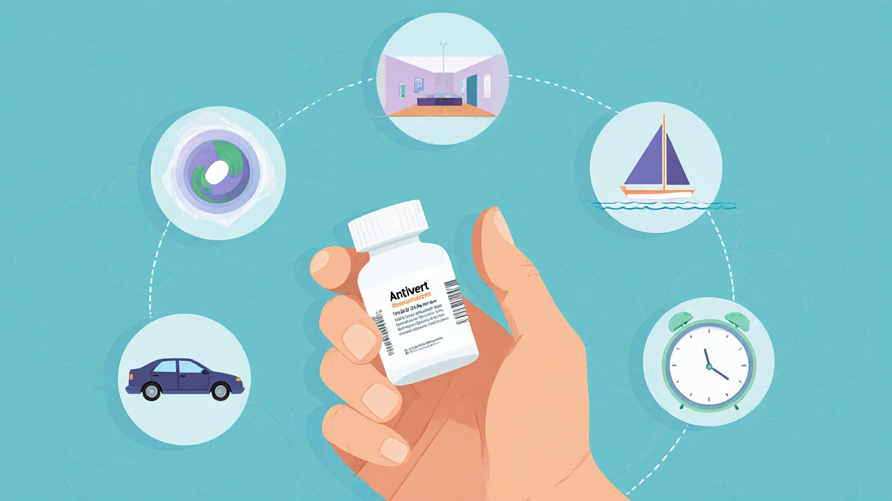 Compare Antivert (Meclizine) with Alternatives for Vertigo and Motion Sickness