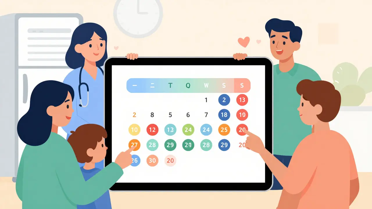 How to Build a Shared Medication Calendar for Family and Caregiver Coordination