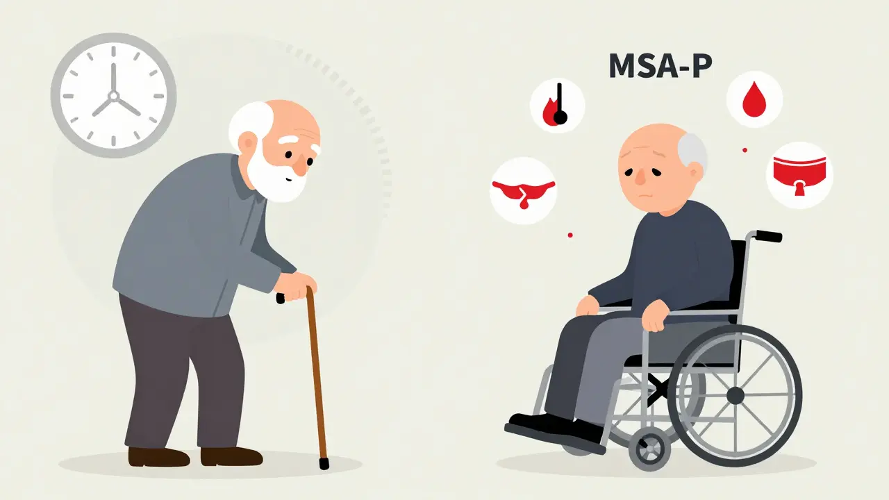 Multiple System Atrophy: Understanding Parkinsonian Features and Poor Prognosis
