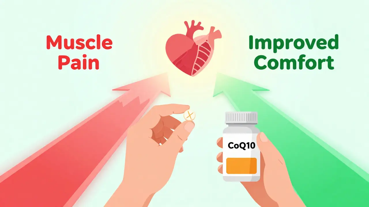 Coenzyme Q10 with Statins: Does It Help Muscle Pain?