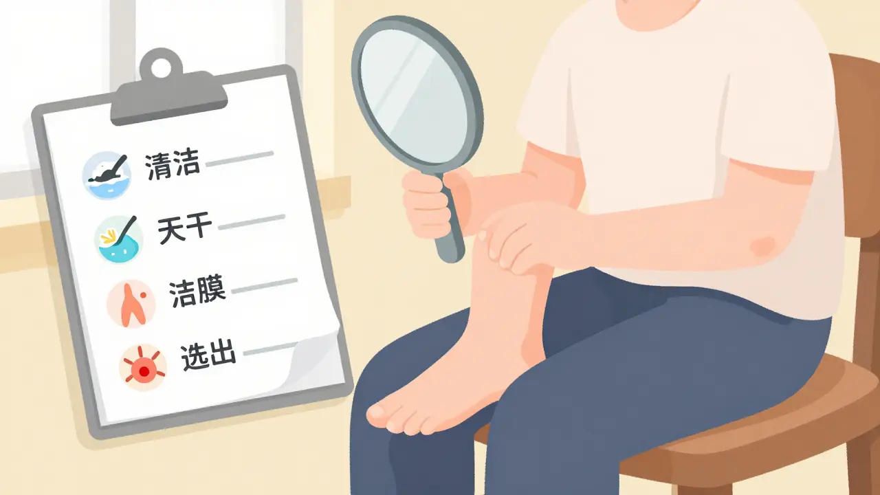 Diabetes Foot Care: Ulcer Prevention and Daily Inspection Checklist