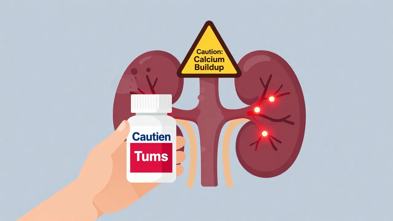 Antacids and Kidney Disease: What You Need to Know About Phosphate Binders and Risks