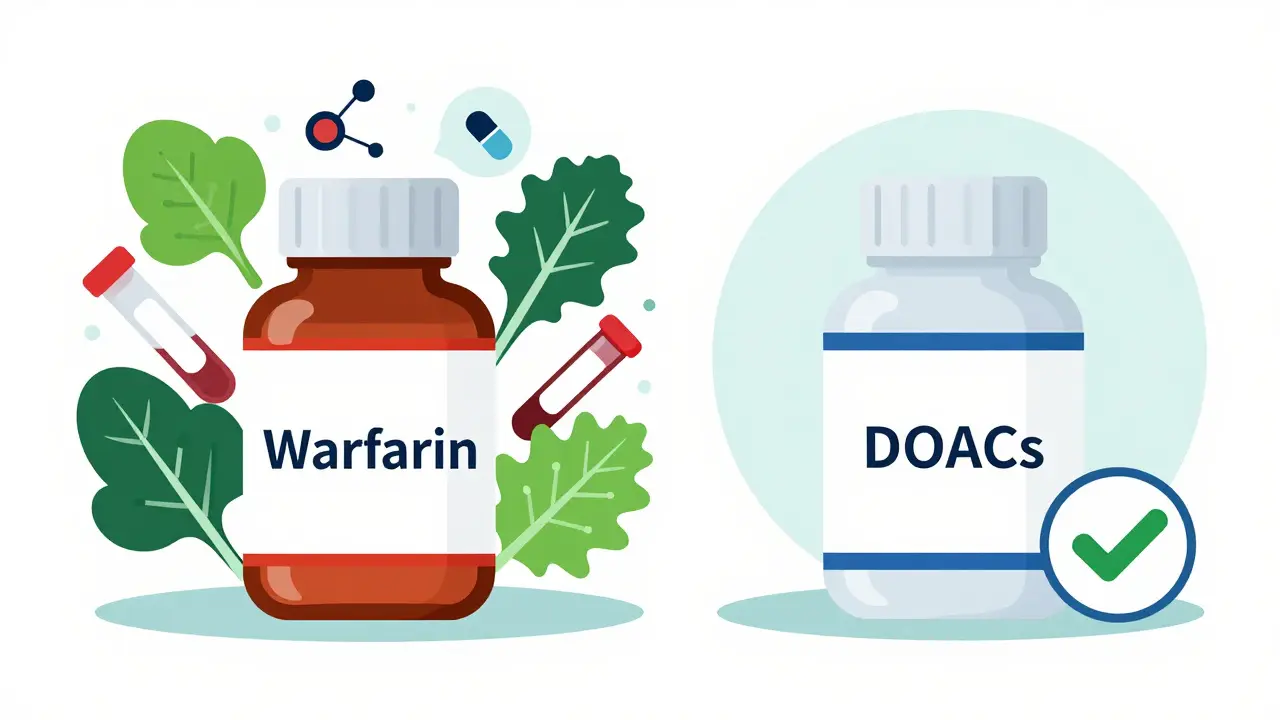 Anticoagulants: Warfarin vs DOACs - Safety, Risks, and What You Need to Know