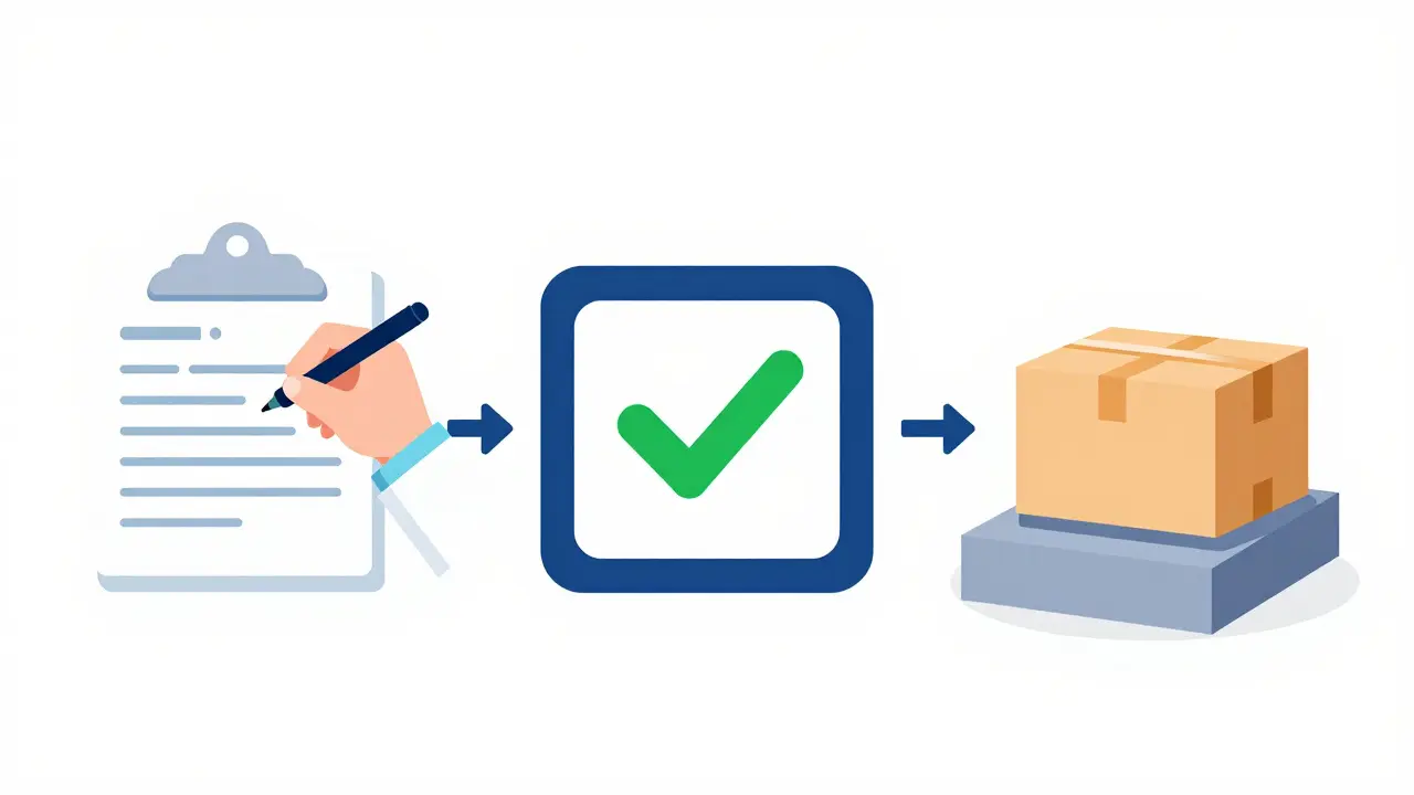 Steps of buying medication online: prescription, verification, and discreet delivery